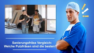 🚑 Sanierungsfräse Vergleich – Welche Putzfräsen sind die besten [upl. by Anni]