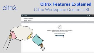 Citrix Features Explained Citrix Workspace Custom URL [upl. by Lauber]