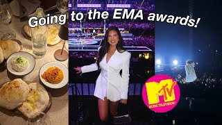 COME TO THE MTV EMA AWARDS WITH ME VLOG  Sophie Clough [upl. by Oilla]