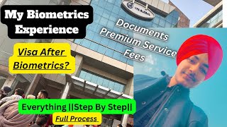 Biometrics for Canada Visa  Jalandhar  Full process explained  Normal Service Experience 2023 [upl. by Tratner399]