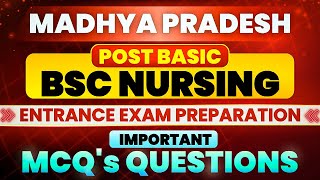 MP Post Basic Bsc Nursing Entrance Exam 2024  Most Important Mcqs 1  MP PB Bsc Nursing 2024 [upl. by Reynolds]