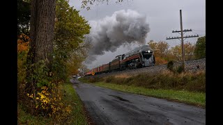 Chasing Norfolk amp Western 611 Through Virginia’s Shenandoah Valley Part 2 [upl. by Aihtyc]