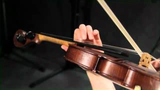 Violin Tips How to Improve Intonation in High Position How to Play the Violin or Viola [upl. by Les]