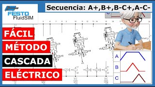 Fácil Método Cascada Eléctrico secuencia ABBCAC conexión sencilla 😊👍 [upl. by Nylteak]