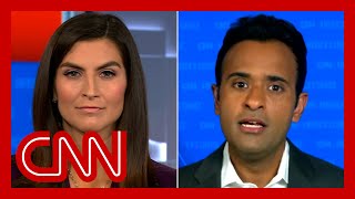 Kaitlan Collins presses Ramaswamy on Ohio abortion vote [upl. by Jago]