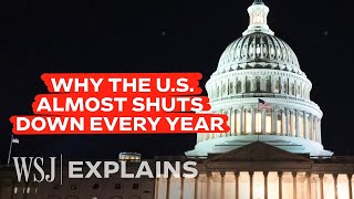 Why the Threat of Government Shutdowns Keeps Happening  WSJ [upl. by Raynard]