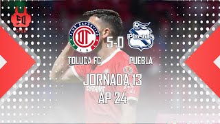 😈 Toluca 50 Puebla ¡Aplastante 😈 Puebla no fue rival [upl. by Story4]