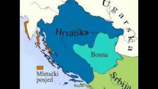 Hrvatske Granice Kroz Povijest [upl. by Dabney]