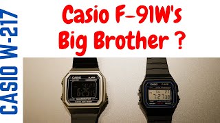 Casio W217HM vs Casio F91W Comparison  Casio W217HM Review [upl. by Valentina85]