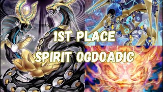 Yugioh 1st Place Spirit Ogdoadic InDepth Deck Profile Post Banlist Best Way To Play The Deck [upl. by Anivle]