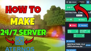 How to Make 247 Online Bot In aternos Server  Easy add Bot in SMP  100 Working how to make 247 [upl. by Nama120]