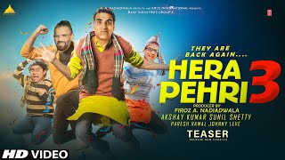 HERA PHERI 3  Official Trailer  Akshay Kumar  Sunil Shetty  Paresh Rawal  Farhad S  2024 [upl. by Yztim]