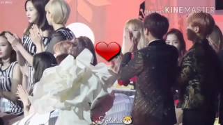 BTS Jungkook amp Blackpink Lisa Moment MMA [upl. by Arlette975]