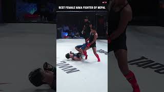 The Best female MMA fighter from Nepal [upl. by Yrek]