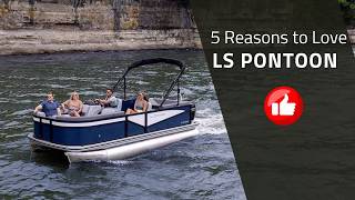 Lowe Boats  5 Reason to Love the LS Pontoon Boats [upl. by Undine]