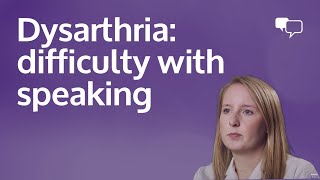 Dysarthria difficulty with speaking [upl. by Brause742]