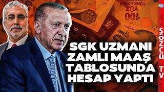 Asgari Ücrette 30 Bin TL Beklentisi SGK Uzmanı Zamlı Maaş Tablosunda Hesap Yaptı [upl. by Niran]