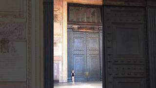 The Oldest and Biggest Door in Rome is Amazing Rome architecture engineering [upl. by Concordia]