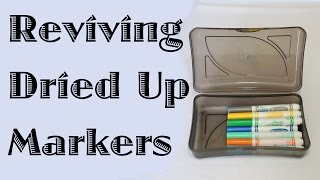 Reviving Dried Up Markers [upl. by Ahsenahs396]