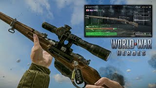 World War Heroes Steyr M95 New Sniper  Upgrade amp Gameplay  2 Scopes  🔥 Sniper Armor VI 24 [upl. by Nicholas]