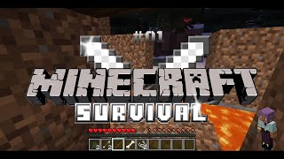 Minecraft Day 1 To 75 Day Survival  Minecraft Survival Create House Challenge 001 minecraft [upl. by Aissenav181]