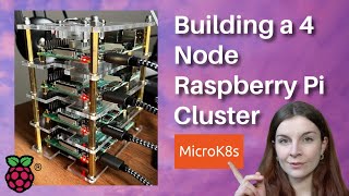 Building a four node Raspberry Pi Kubernetes Cluster [upl. by Noisla]