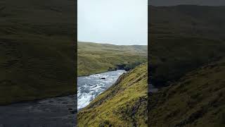 Beautiful hike in Iceland above Skógafoss [upl. by Brian]