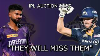 Will GT amp KKR get impacted big time from these releases  KKR and GT Retention Review IPL 2025 [upl. by Annuhsal21]