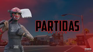 PARTIDAS PRIVADAS FORTNITE  REGION BRASIL  OUTFITS  SCRIMS [upl. by Anelrats970]