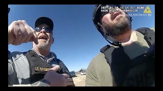 Police vs Sheriff Bodycam footage captures Lexington PD and Cleveland County Sheriffs Office feud [upl. by Danette400]