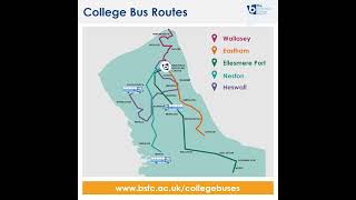 Birkenhead Sixth Form Colleges Five Subsidised Bus Routes [upl. by Aissela682]