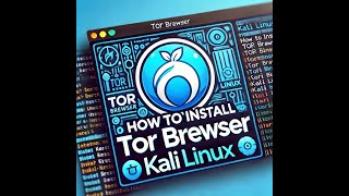 How to install TorBrowser on Kali Linux [upl. by Ahsielat]