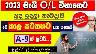 study plan for the Ordinary level examination  2023 may OL  how to pass OL exam in one month [upl. by Aket901]