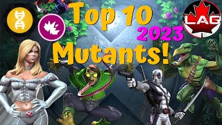 Top 10 Best Mutants Champs In Game My Opinion In 2023  Marvel Contest of Champions [upl. by Ylahtan]