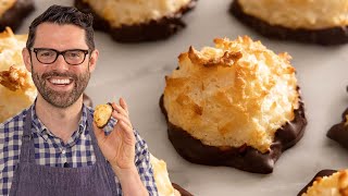 Easy Coconut Macaroons Recipe  So delicious [upl. by Beker]