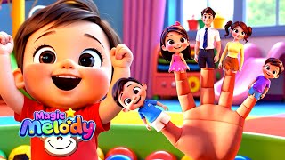 Finger Family Song  More Nursery Rhymes amp Kids Songs Magic Melody [upl. by Albert]