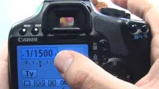 Canon XSi450D Shutter Priority [upl. by Eissert]