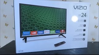 Vizio 24quot D24 D1 smart TV Review 2016 [upl. by Navek892]