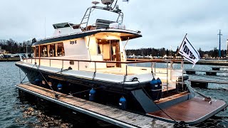 £700000 Yacht Tour  Botnia Targa 46 3 cabin [upl. by Yeslek466]