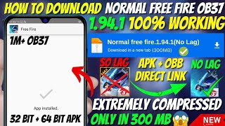 Free Fire New Update 1971 OB38 Download  Apk  obb file extremely compressed  Winterlands OB38 [upl. by Rillis]