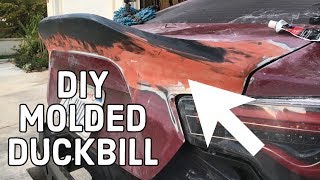 Molding a Duckbill Spoiler Onto My FRS Trunk [upl. by Dyanne862]