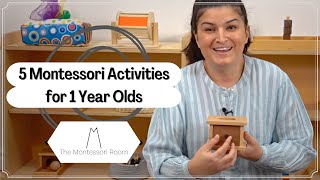 5 MustTry Montessori Activities for 1 Year Olds [upl. by Kaya725]