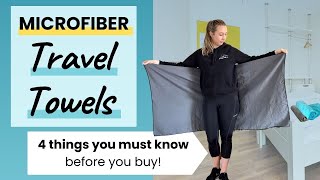 Microfiber Travel Towels How to Choose the Best Travel Towel Video 2 [upl. by Nyrem970]