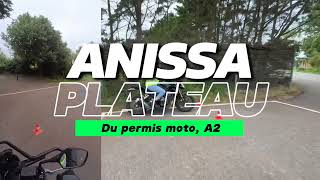 Anissa fait son examen blanc du permis moto [upl. by Tumer]