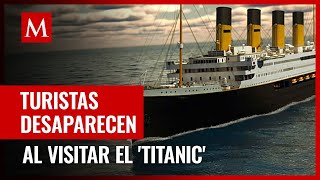 Submarino de turistas desaparece mientras explora los restos del Titanic [upl. by Olraced]