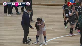 FASE FINAL INDOOR FEMININO 202122  LISBON CASUALS HC VS GD VISO [upl. by Eiramadnil]