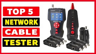 Top 5 Best Network Cable Tester 2024 [upl. by Smada610]