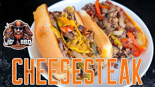 Grilling Up The Perfect Cheesesteak On The Blackstone  My Signature Recipe [upl. by Aytac]