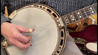 30’s Gibson Kel Kroydon to Style 3  Jim Britton Banjo [upl. by Adnor82]