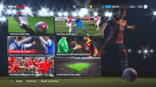 ¡BIENVENIDOS A PES 2015 Menus Configuración Modos Equipos HD [upl. by Vallery261]